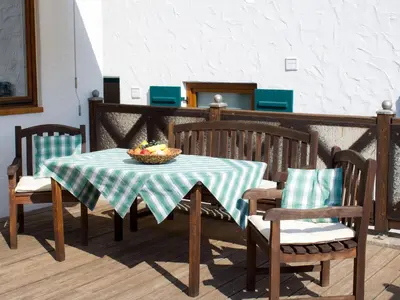 Ein Balkon oder eine Terrasse in der Unterkunft Holiday Home Fischer by Interhome