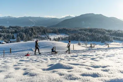 Ammerglück Apartments im Winter