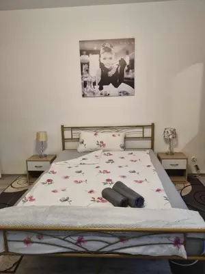 Ein Bett oder Betten in einem Zimmer der Unterkunft Monteurwohnung Weigl