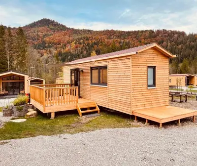 Naturlandschaft in der Nähe des Hostels