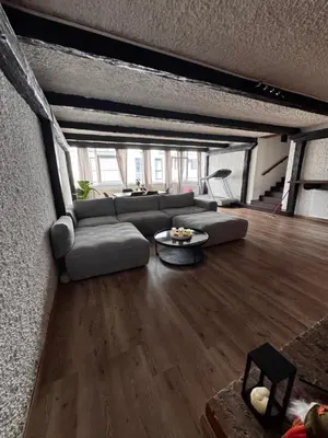 Ein Sitzbereich in der Unterkunft Exclusive luxury apartment, central
