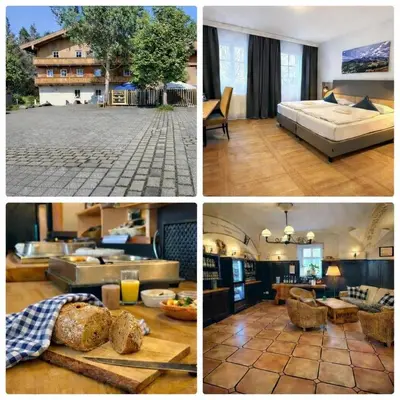 Grundriss der Unterkunft A8 Hotel im Darchinger Hof Bed & Breakfast - Zwischen Holzkirchen und Weyarn - Zwischen München Salzburg und Innsbruck - Kurz vor dem Irschenberg