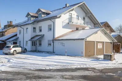 Ferienwohnung Burghausen im Winter