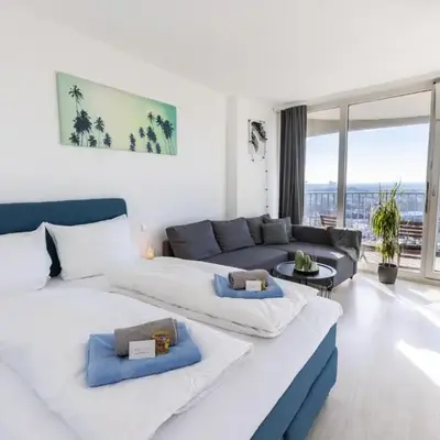 Arbio I Balcony Apartments Augsburg