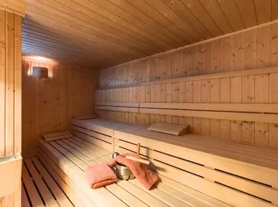 Grundriss der Unterkunft Ferienwohnanlage Oberaudorf C5 mit 5 Schlafplätzen und Hallenbad, Sauna