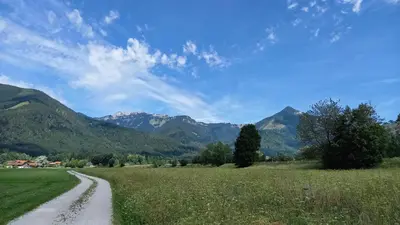Naturlandschaft in der Nähe der Pension