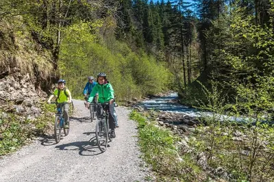 Radfahren an der Unterkunft Ferienhaus Nr 125, Typ A, Feriendorf Hochbergle, Allgäu oder in der Nähe