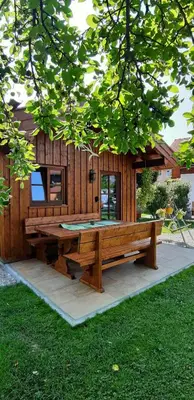 Ein Garten an der Unterkunft Ferienwohnung Leni