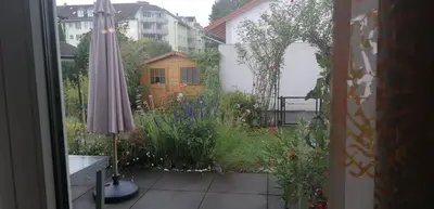 Ein Garten an der Unterkunft Cosy Room
